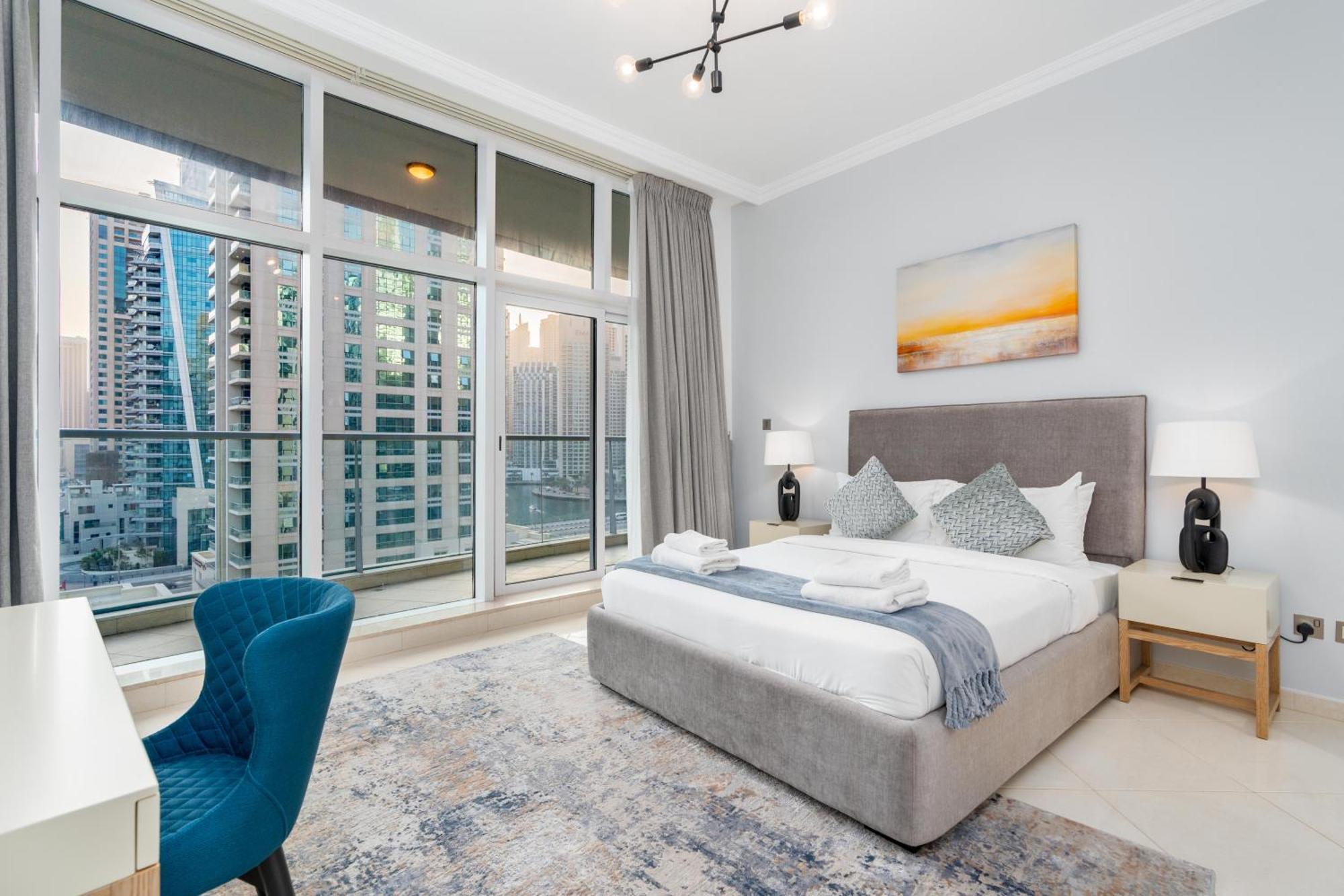 Vacay Lettings - Full Marina View 3 Bedroom Plus Maid Room Dubai Exterior foto