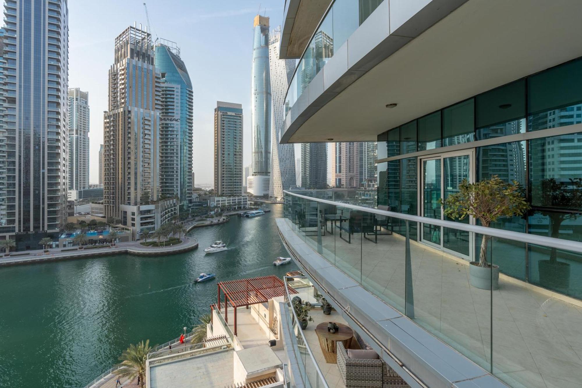 Vacay Lettings - Full Marina View 3 Bedroom Plus Maid Room Dubai Exterior foto